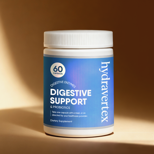 Hydra Vertex Digestive Support: Digestive Enzymes + Probiotics