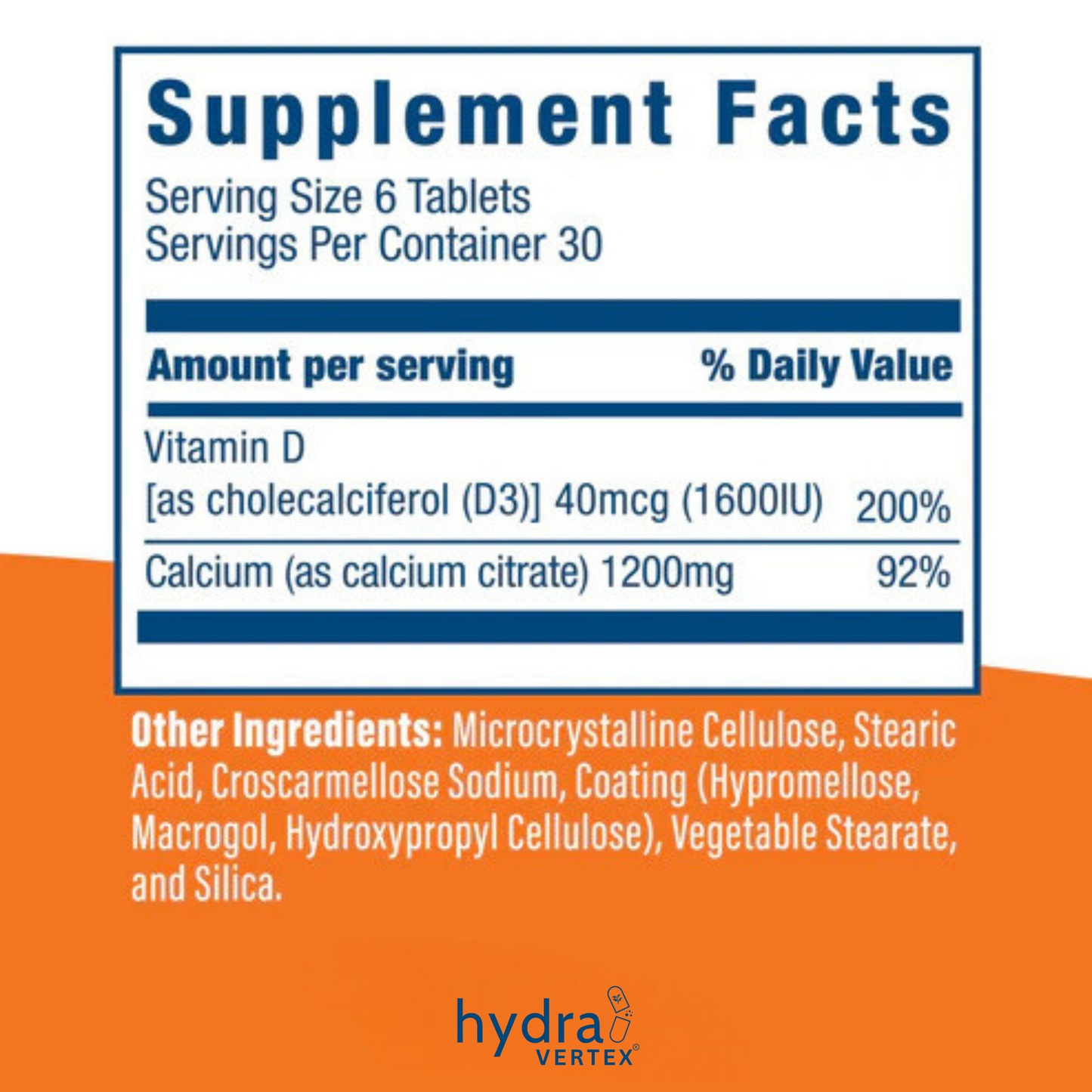 Calcium Citrate with Vitamin D3