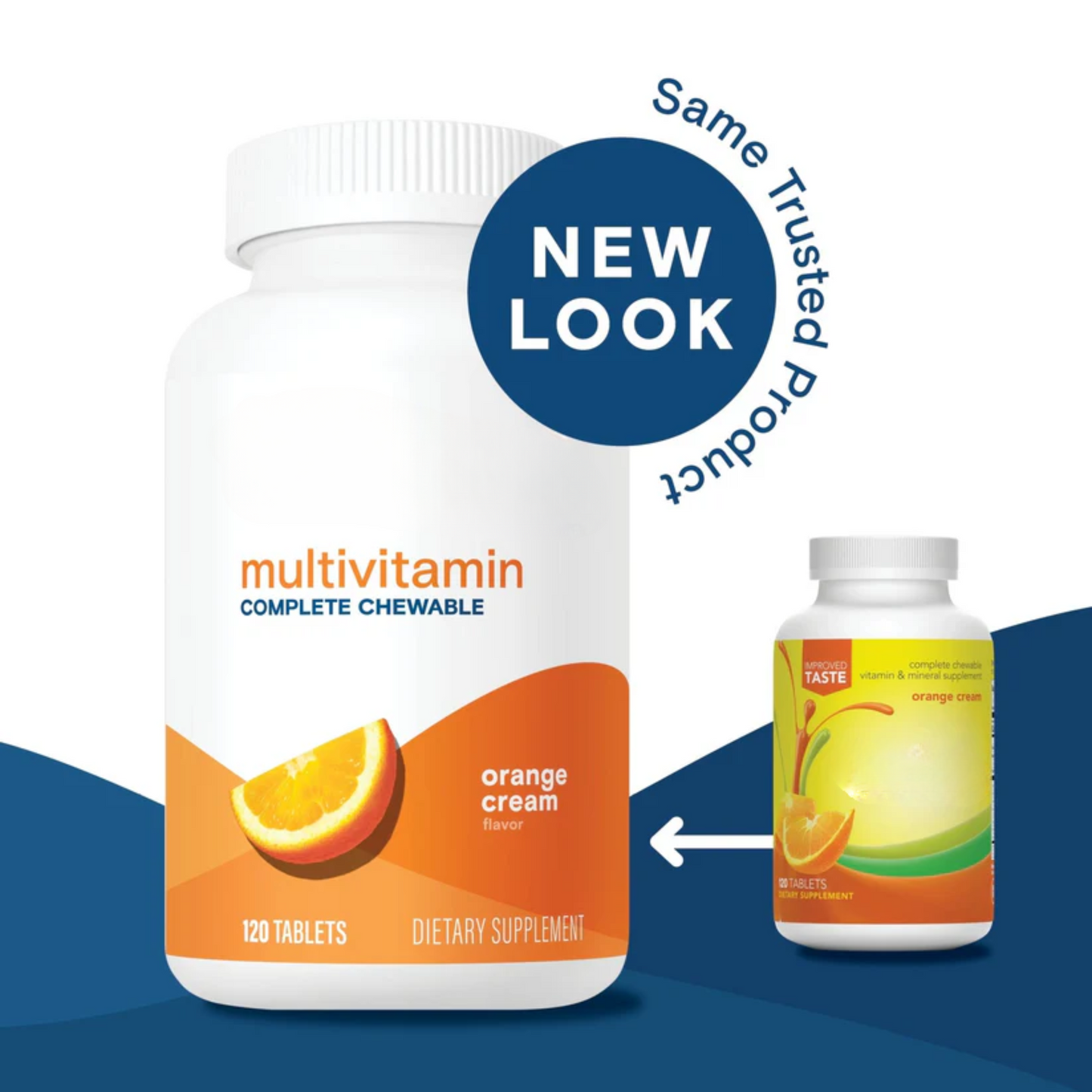 Orange Cream Complete Chewable Bariatric Multivitamin