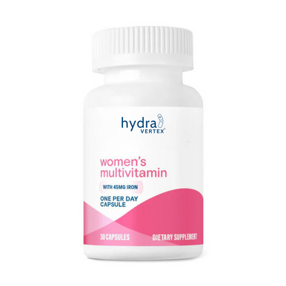 Hydra Vertex Women’s One Per Day Multivitamin With Iron Capsules