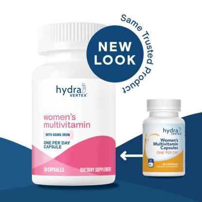 Hydra Vertex Women’s One Per Day Multivitamin With Iron Capsules